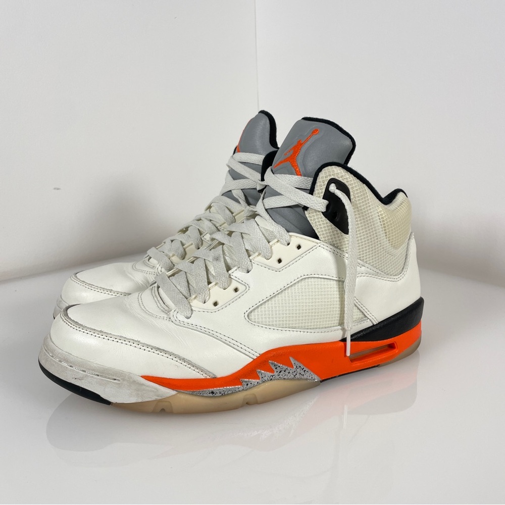 Nike Air Jordan 5 Retro Men's Size 10 Shattered Backboard Orange DC1060-100 - Picture 4 of 10